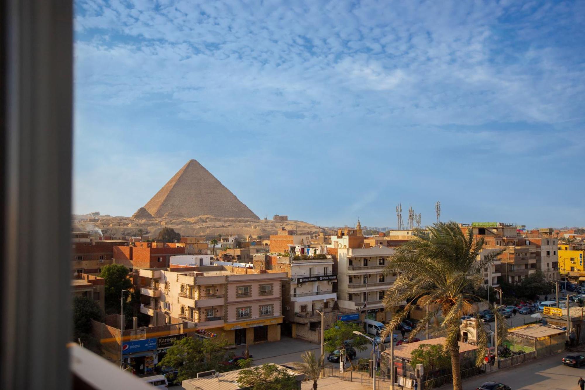 Galaxy Pyramids View Inn Kafret el-Gabal Extérieur photo