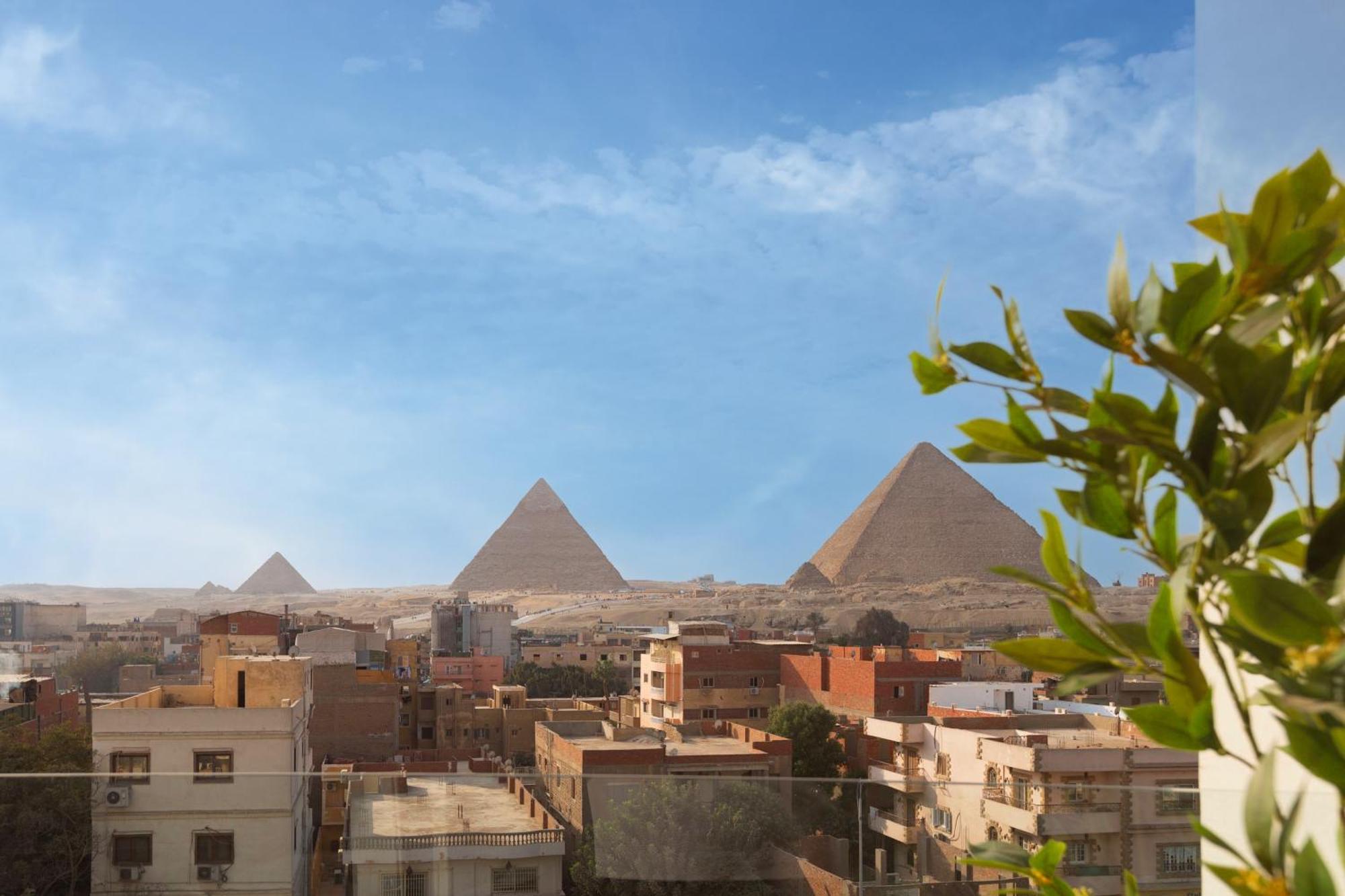 Galaxy Pyramids View Inn Kafret el-Gabal Extérieur photo