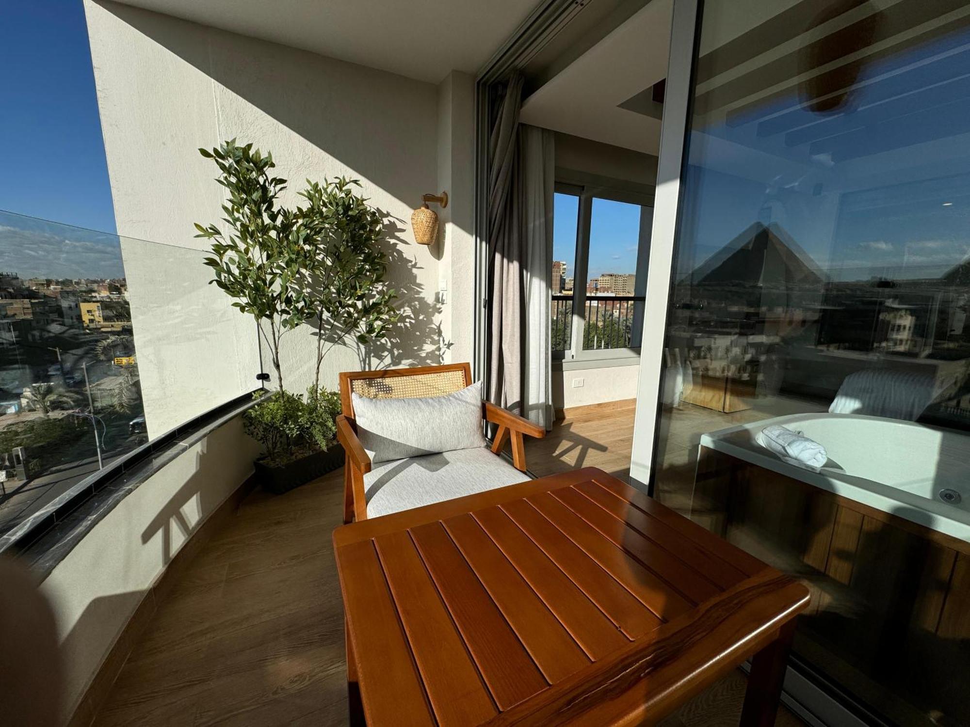 Galaxy Pyramids View Inn Kafret el-Gabal Extérieur photo
